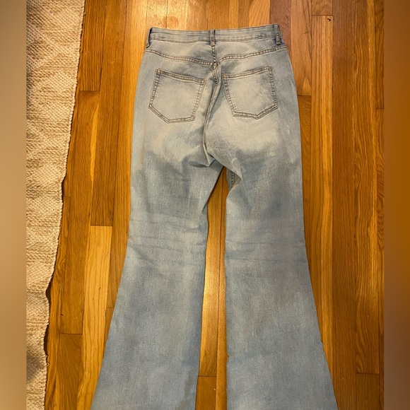 Flare Denim Jeans - Picture 2 of 7